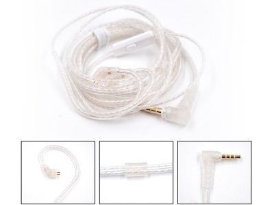 Silver Cable B PIN NO MIC