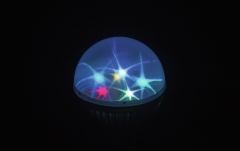 Lampa cu efect LED „Lucky Star”  Omnilux LED GM-10 E-27 Lucky Star