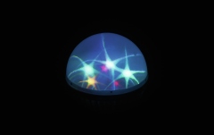Lampa cu efect LED „Lucky Star”  Omnilux LED GM-10 E-27 Lucky Star