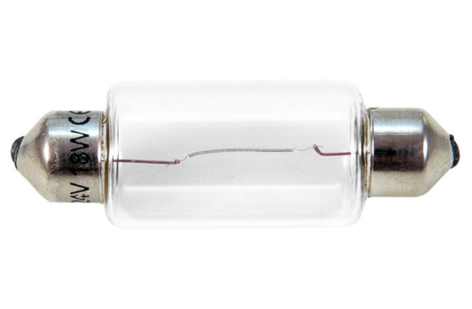 Lampă cu filament Omnilux Tubular Bulb 24V/18W