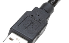 Lampada con gooseneck Adam Hall SLED 1 ULTRA USB A