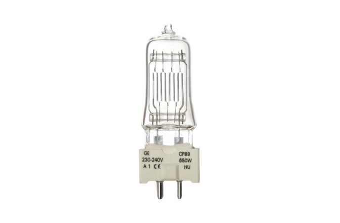 Lampă halogen General Electric CP89 FRM 650W GY9.5 150h