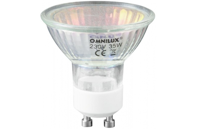 Lampa proiector Omnilux GU-10 230V/50W 1500h 25° green
