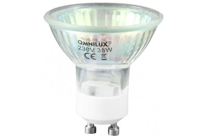 Lampa proiector Omnilux GU-10 230V/50W 1500h 25° yellow