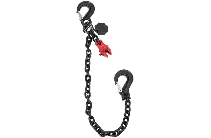 Lanț cu cârlig SafeCase Chain Sling 1leg clutches locked 1m WLL2000kg