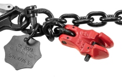 Lanț cu cârlig SafeCase Chain Sling 1leg clutches locked 1m WLL2000kg
