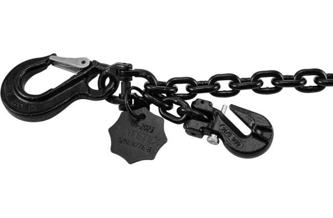 Lanț cu cârlig SafeCase Chain Sling 1leg with shortening hook locked 1m WLL2000kg