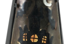 Lanterna din metal Europalms Lantern Ghost House, 23cm