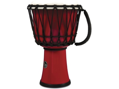 Djembe World 7-inch Rupe Tuned Circle Roşu