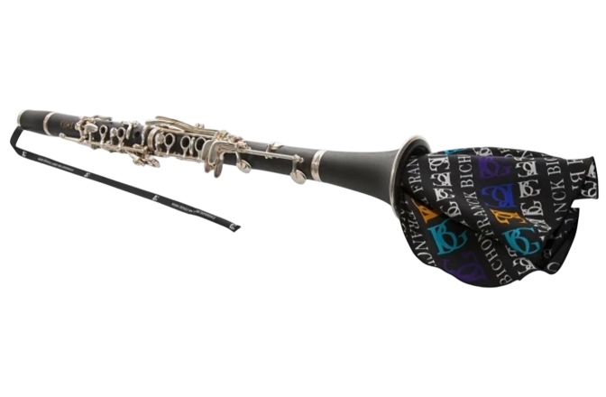 Lavetă curățare Clarinet BG France A32S1 Bb/LA/Alto Clarinet Colored Silk Swab