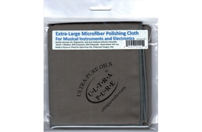 Laveta curatare Ultra-Pure Laveta curatare 40 x 40 cm gri