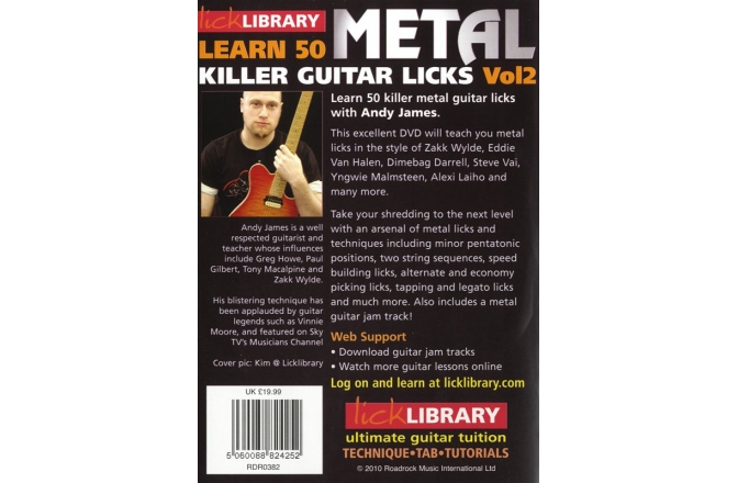 No brand Learn 50 Killer Metal Licks