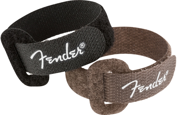 Legături de Cabluri Fender Cable Ties 7" Black and Brown