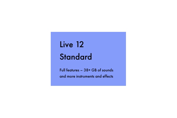 Live 12 Standard