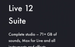 Licență DAW Ableton Live 12 Suite