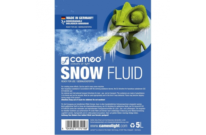 Lichid de zapada Cameo Snow Fluid 5L