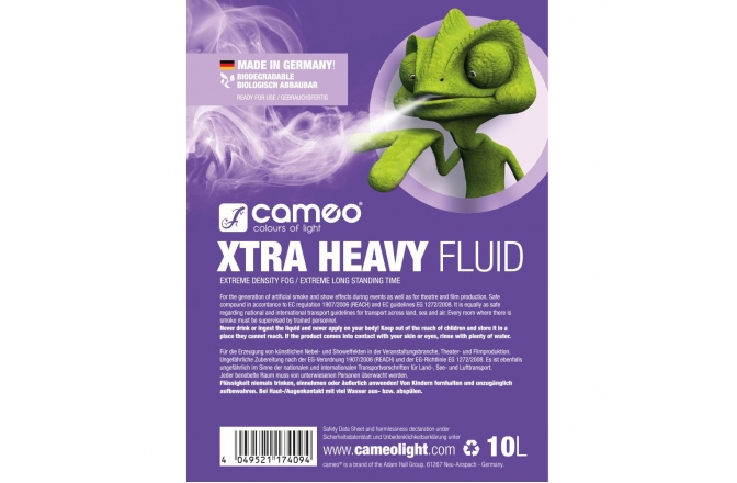 Lichid fum/ceata Cameo X-TRA Heavy Fluid 10L