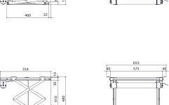 Lift pentru videoproiector  Vogels PPL2035, max.15kg