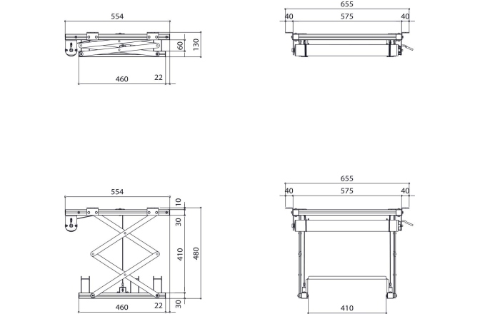 Lift pentru videoproiector  Vogels PPL2035, max.15kg