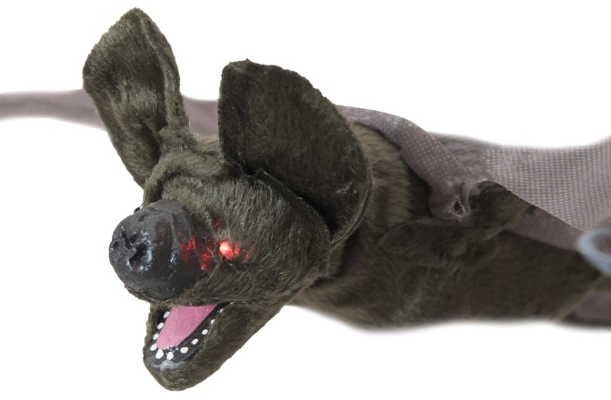 Liliac cu mișcare Europalms Halloween Moving Bat, animated 90cm