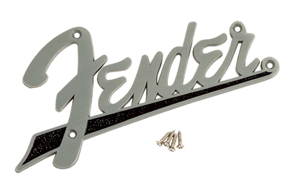 Fender Flat Amplifier Logo Black