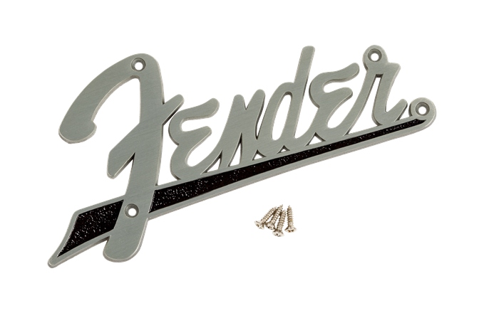logo amplificator Fender Fender Flat Amplifier Logo Black