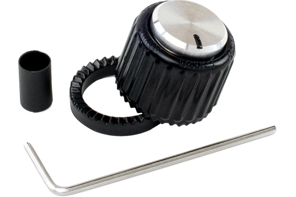 LokNob Large - Black/Silver LokNob Large - Black/Silver