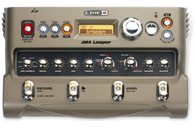 Loop station pentru chitara/bass/voce Line6 JM-4 Looper