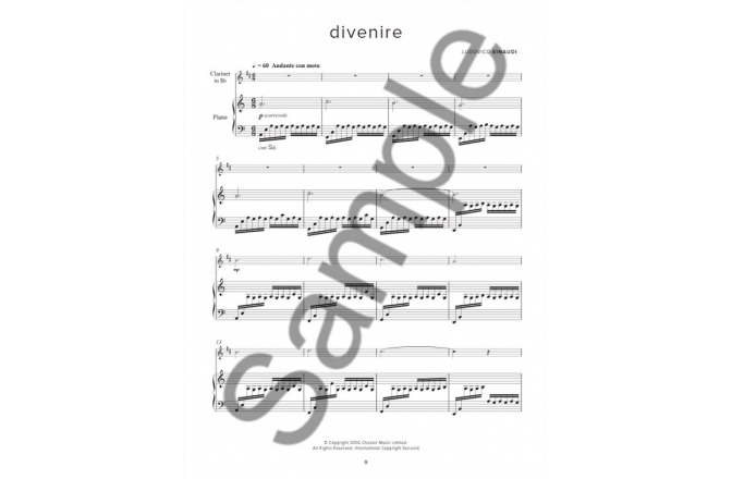No brand Ludovico Einaudi: The Clarinet Collection (Book/Online Media)