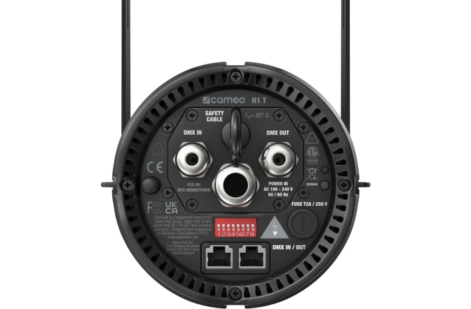 Lumină controlabilă prin DMX cu LED alb cald Cameo H1 T