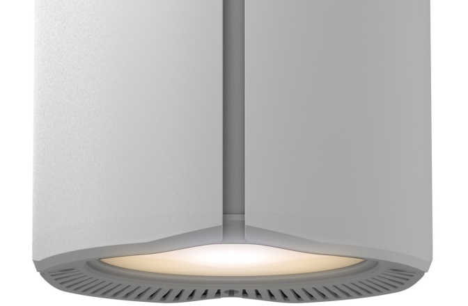 Lumină controlabilă prin DMX cu LED alb cald Cameo H2 T WH