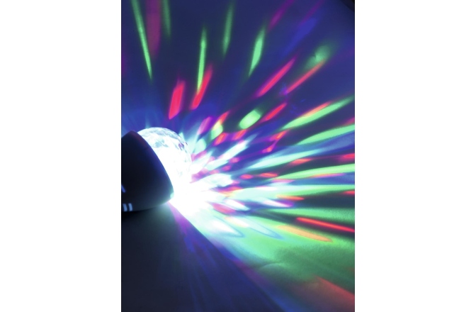 Lumină cu efect disco cu RGB Omnilux LED BC-1 E-27 Beam Effect RGB