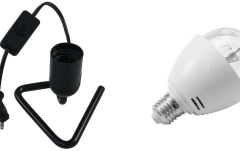 Lumină cu efect disco  Eurolite Set LED BC-1 RGB + Triangle base black