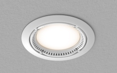 Lumină de casă controlabilă prin DMX cu LED alb cald alb Cameo H1 T WH