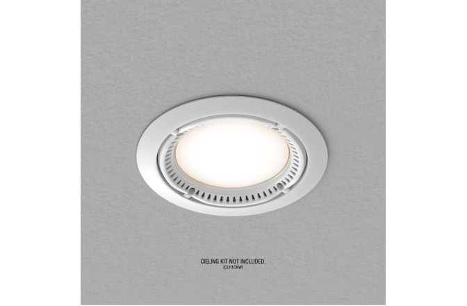 Lumină de casă controlabilă prin DMX cu LED alb cald alb Cameo H1 T WH