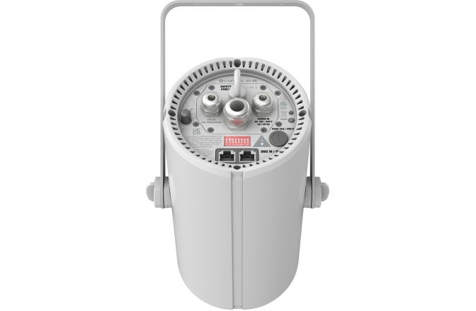 Lumină de casă controlabilă prin DMX cu LED RGBAL alb Cameo H1 FC WH