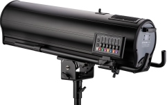 Lumină de urmărire Eurolite LED SL-1000 MFZ DMX Search Light incl. flight case