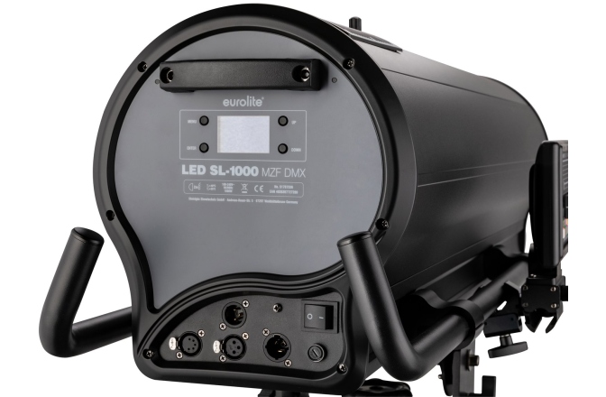 Lumină de urmărire Eurolite LED SL-1000 MFZ DMX Search Light incl. flight case