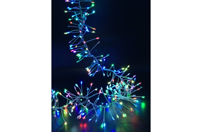 Lumină decorativă Eurolite 500 LED Cluster String Lights 5m Multicolor