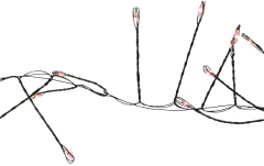 Lumină decorativă Eurolite 500 LED Cluster String Lights 5m red
