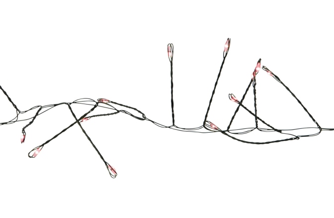Lumină decorativă Eurolite 500 LED Cluster String Lights 5m red