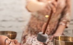 Maletă bol meditație   Meinl Professional Mallet - Medium Felt Tip, Medium