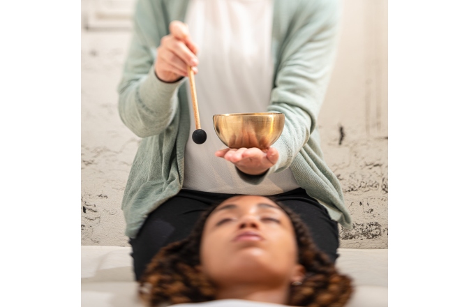 Maletă bol meditație   Meinl Professional Mallet - Soft Rubber Tip, Small