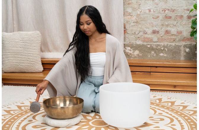 Maletă pt. boluri de meditaţie Meinl Sound Bath Double Mallet - Large