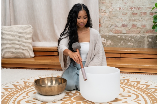Maletă pt. boluri de meditaţie Meinl Sound Bath Double Mallet - Large