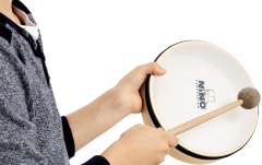Malete percuții  Nino Percussion Mallet 10" (25,40 cm) - Natural Felt Medium Hard