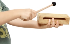 Malete percuții  Nino Percussion Mallet 10" (25,40 cm) - Rubber medium hard
