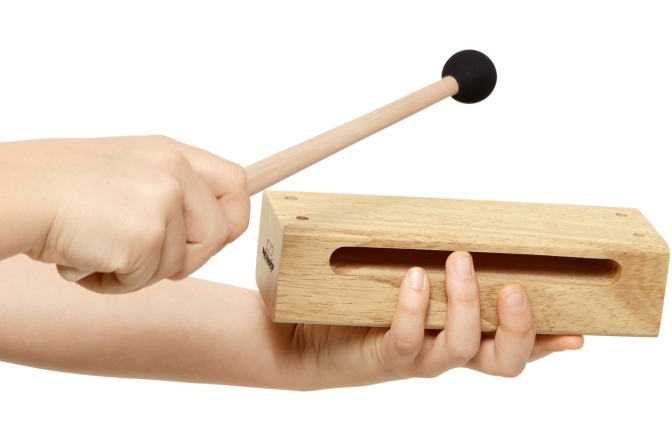 Malete percuții  Nino Percussion Mallet 10" (25,40 cm) - Rubber medium hard