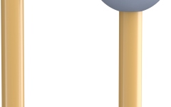 Malete xilofon, clopote ProMark SPYR SU8R Hard Nylon 