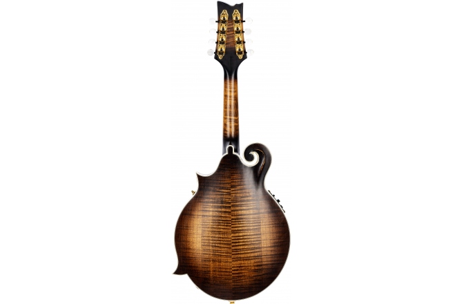 Mandolină electro-acustică Ortega 1B  Mandoline F-Style Series inclusive Gigbag Strap and Preamp - Antique Violin Oil